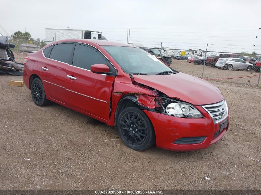 2014 NISSAN SENTRA S - 3N1AB7AP3EL680458