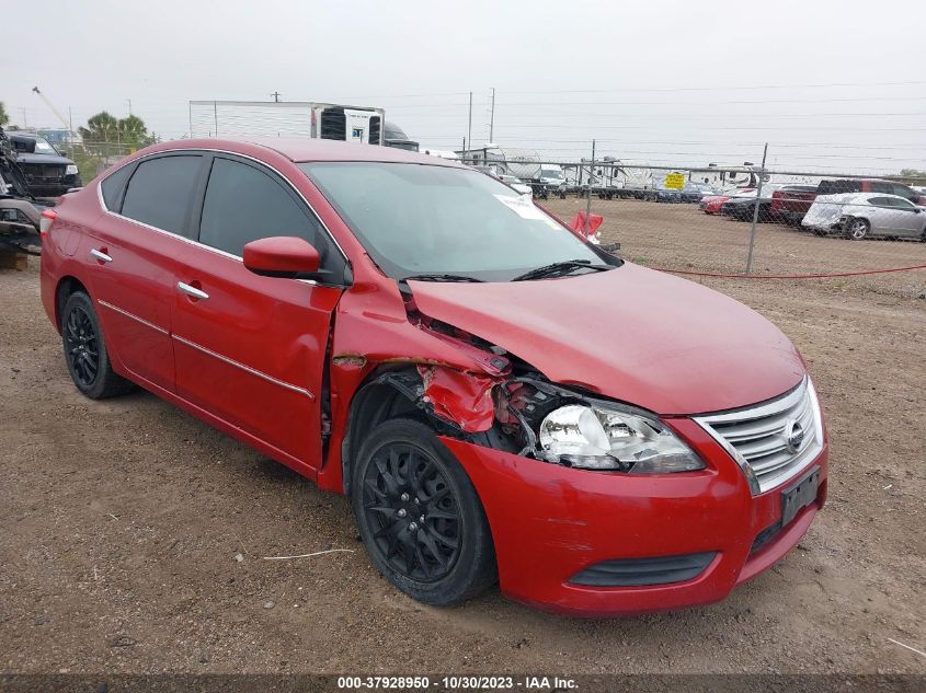 2014 NISSAN SENTRA S - 3N1AB7AP3EL680458