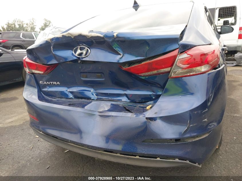 2017 HYUNDAI ELANTRA SE - 5NPD84LF6HH042530