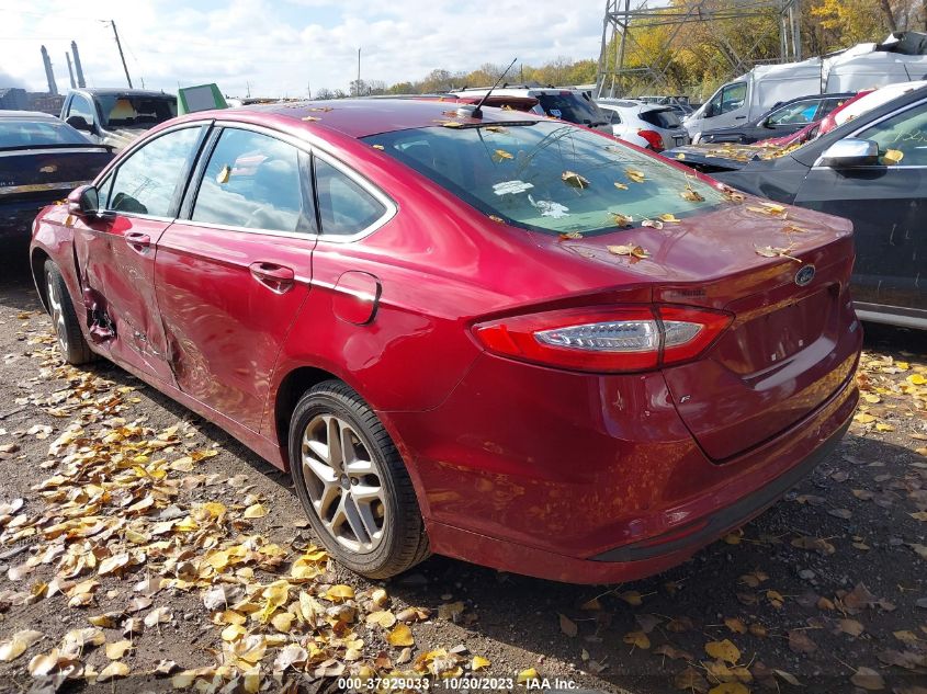 2014 FORD FUSION SE - 3FA6P0HD9ER314031