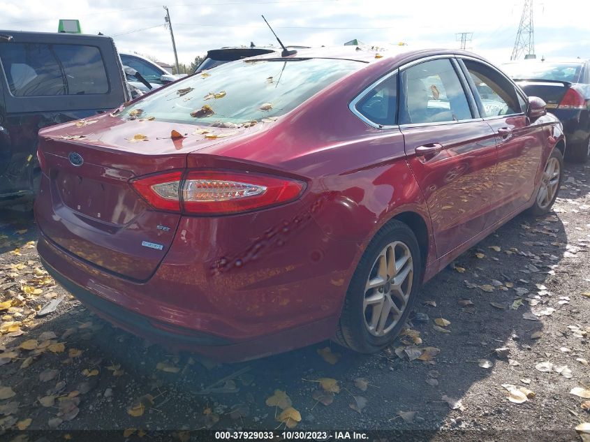 2014 FORD FUSION SE - 3FA6P0HD9ER314031