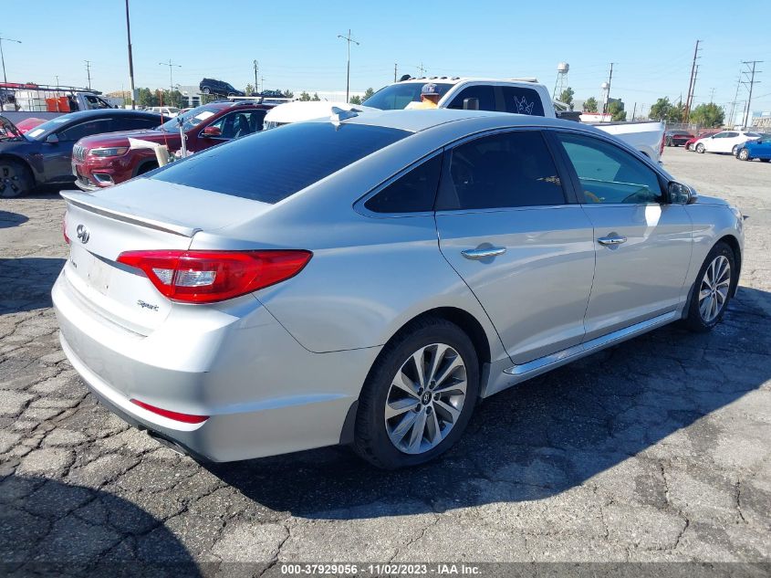 2015 HYUNDAI SONATA SPORT/LIMITED - 5NPE34AF1FH176817