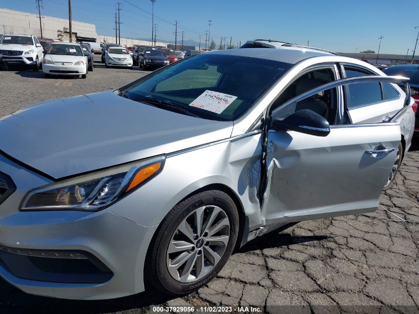 2015 HYUNDAI SONATA SPORT/LIMITED - 5NPE34AF1FH176817