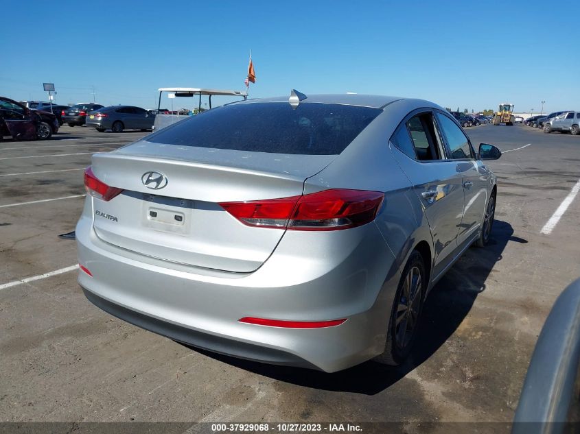 2018 HYUNDAI ELANTRA SEL - 5NPD84LF4JH262965