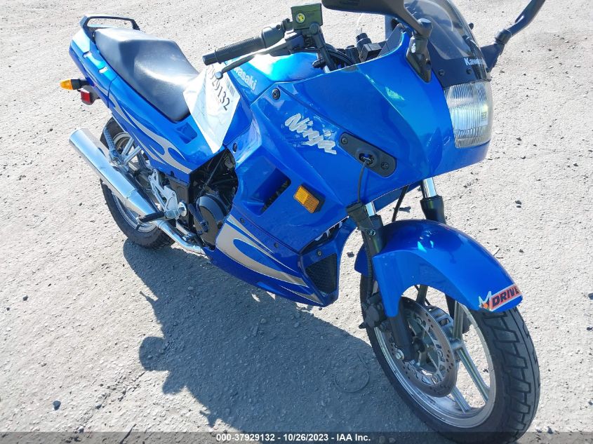 2007 KAWASAKI EX250 F JKAEXMF187DA40691