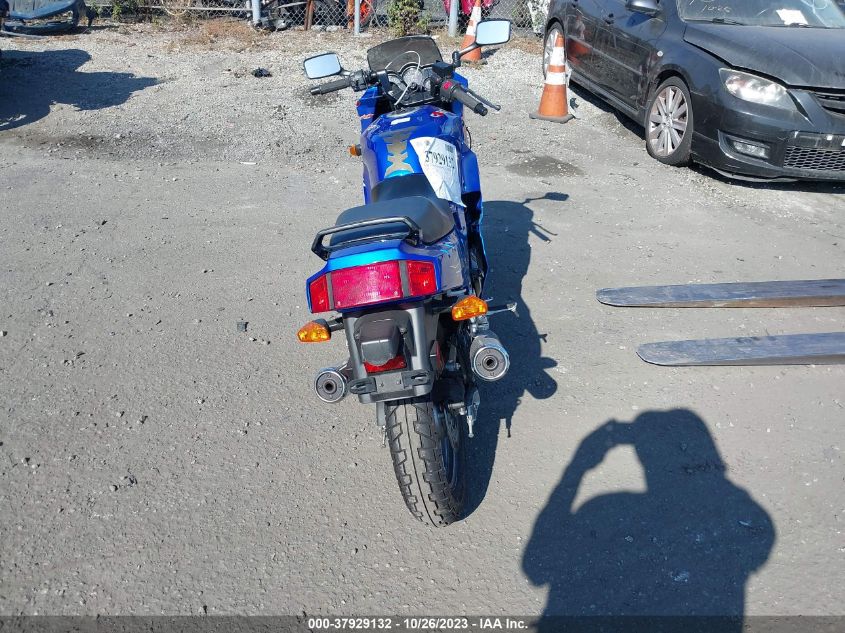 2007 KAWASAKI EX250 F JKAEXMF187DA40691