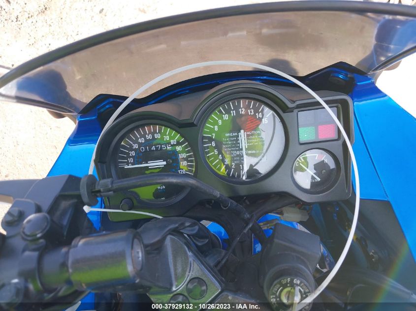 2007 KAWASAKI EX250 F JKAEXMF187DA40691