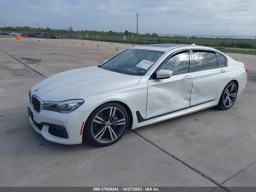 2019 BMW 740I - WBA7E2C50KB454143