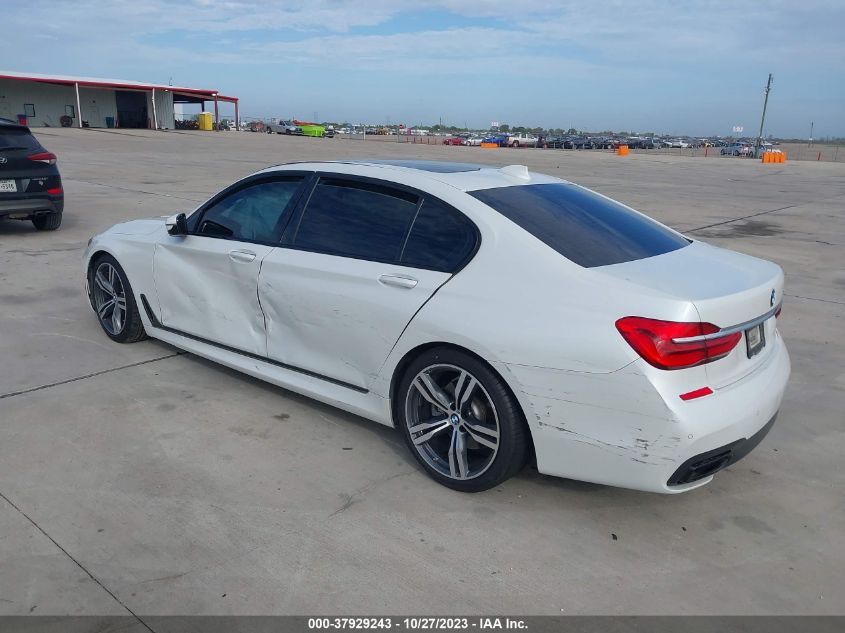 2019 BMW 740I - WBA7E2C50KB454143