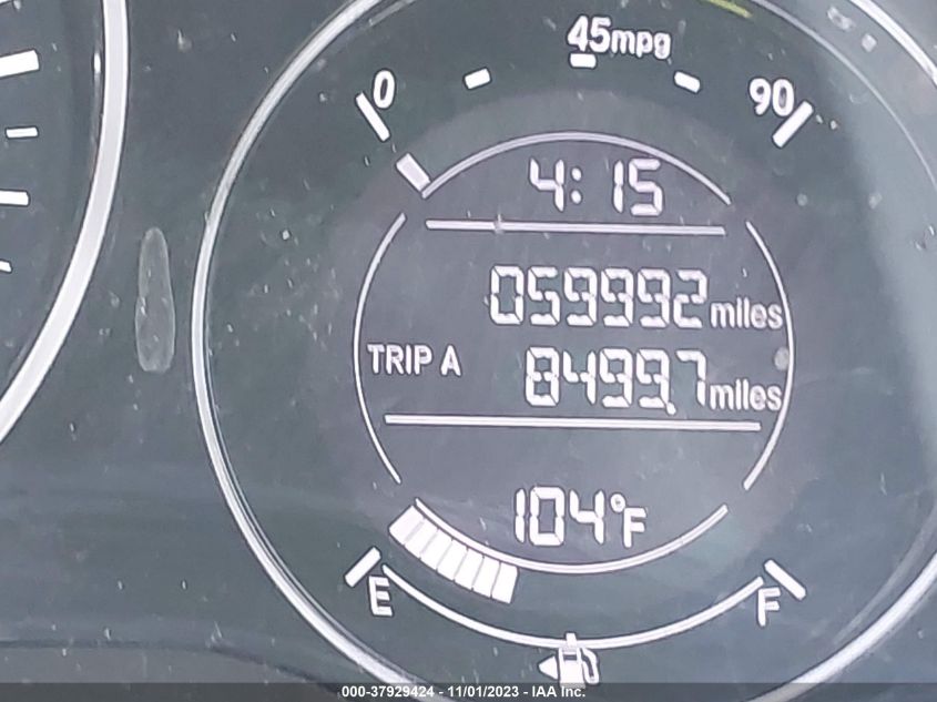 2017 HONDA HR-V EX - 3CZRU5H59HM706184