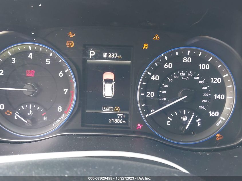 2022 HYUNDAI KONA SEL - KM8K62AB3NU824346