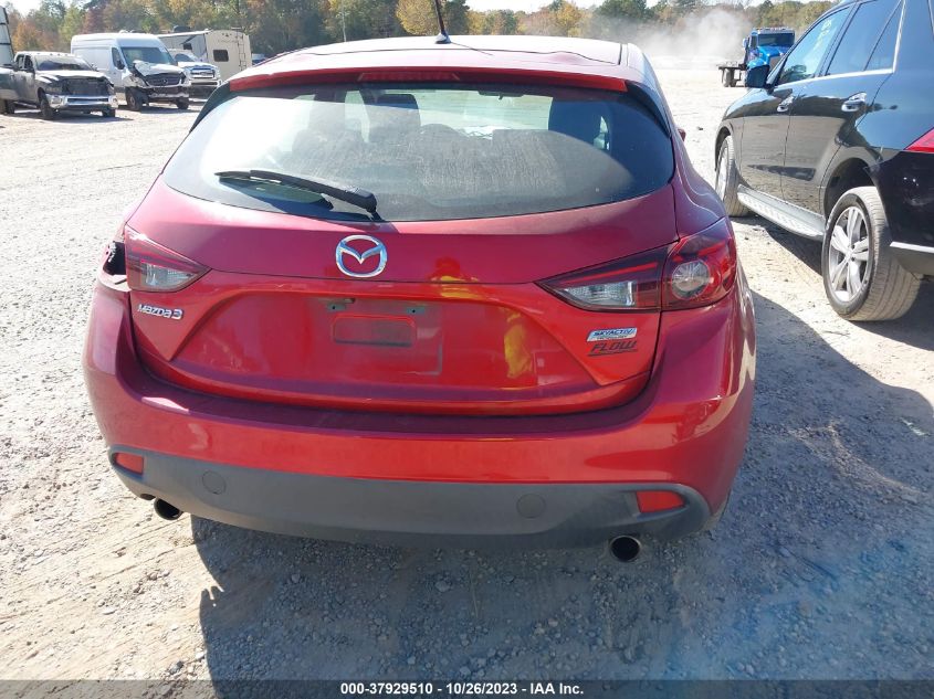 2016 MAZDA MAZDA3 I TOURING - 3MZBM1L70GM289882