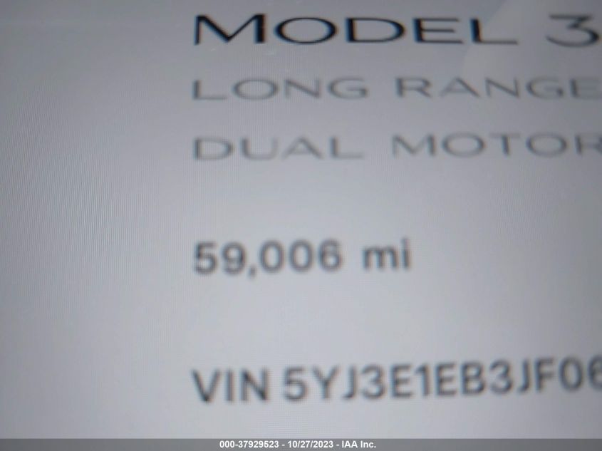 2018 TESLA MODEL 3 - 5YJ3E1EB3JF068715