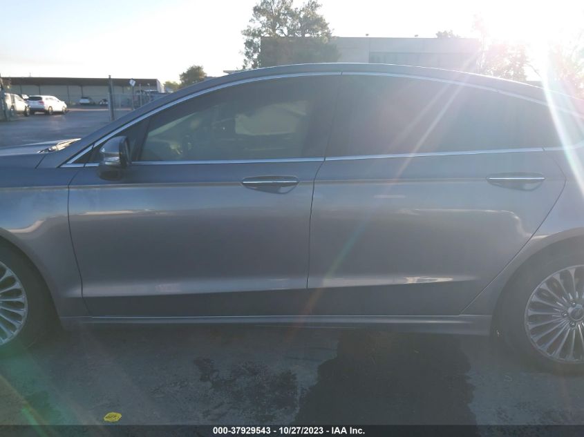 2014 FORD FUSION TITANIUM - 3FA6P0K92ER196568