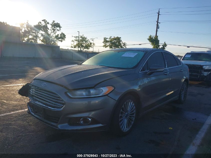 2014 FORD FUSION TITANIUM - 3FA6P0K92ER196568