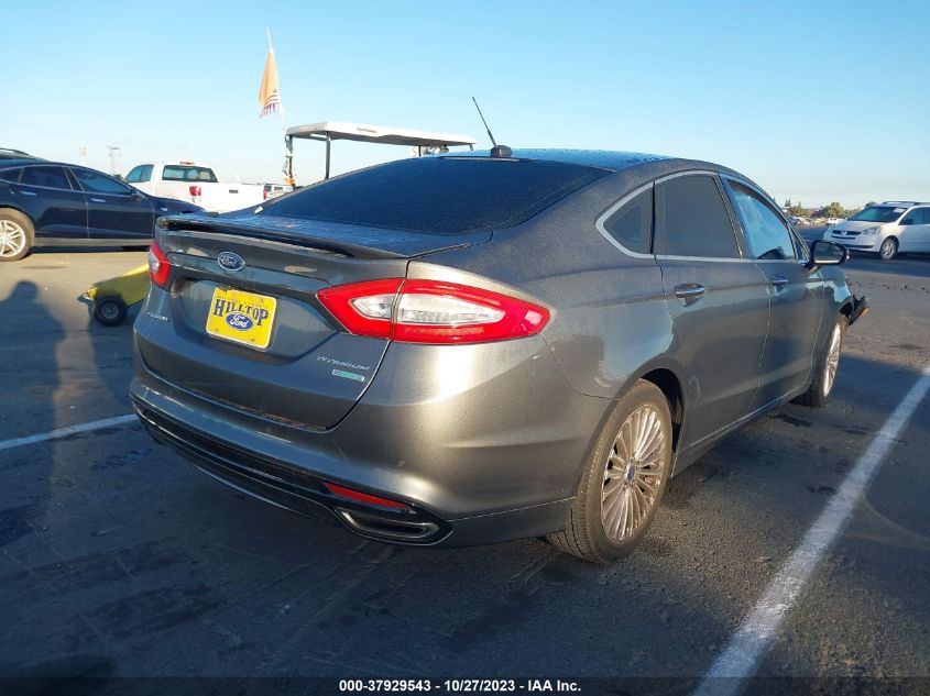 2014 FORD FUSION TITANIUM - 3FA6P0K92ER196568