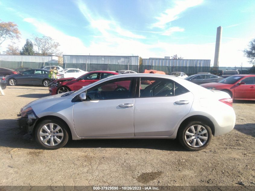 2019 TOYOTA COROLLA L/LE/SE/XLE/XSE - 2T1BURHE6KC233603