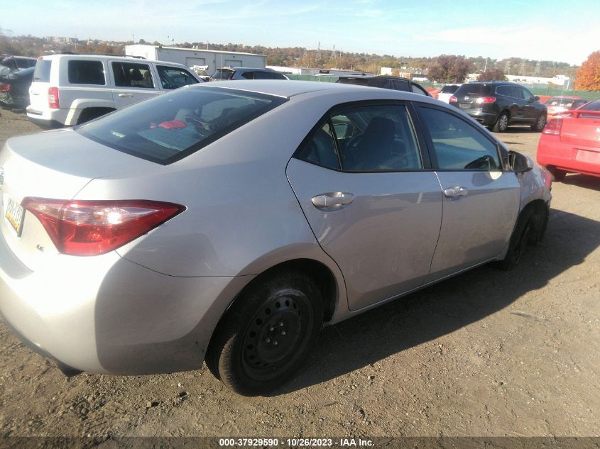 2019 TOYOTA COROLLA L/LE/SE/XLE/XSE - 2T1BURHE6KC233603