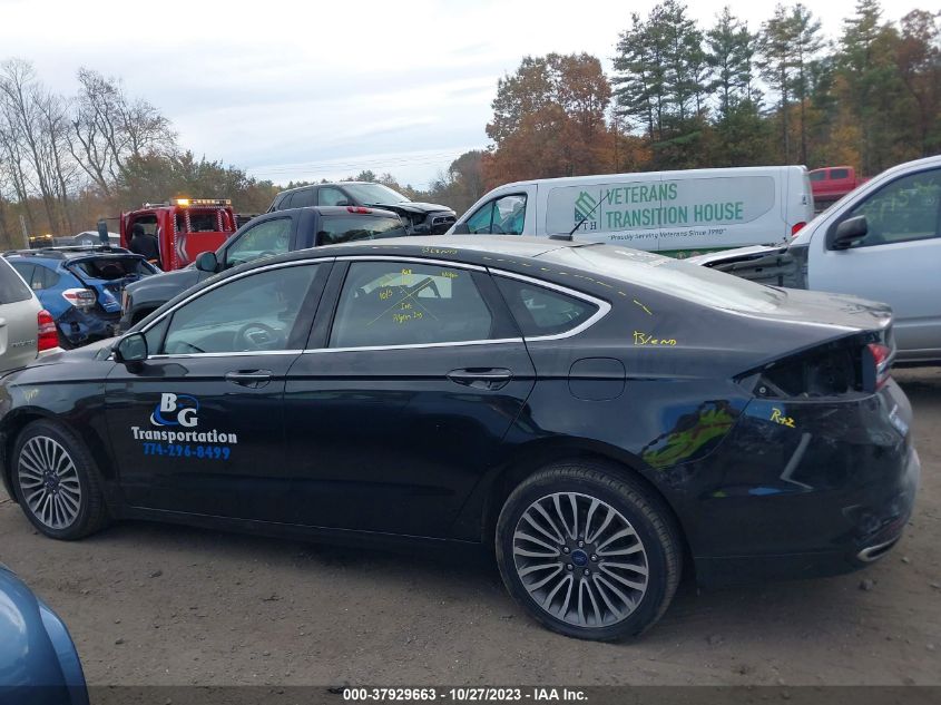 2017 FORD FUSION SE - 3FA6P0T9XHR345618