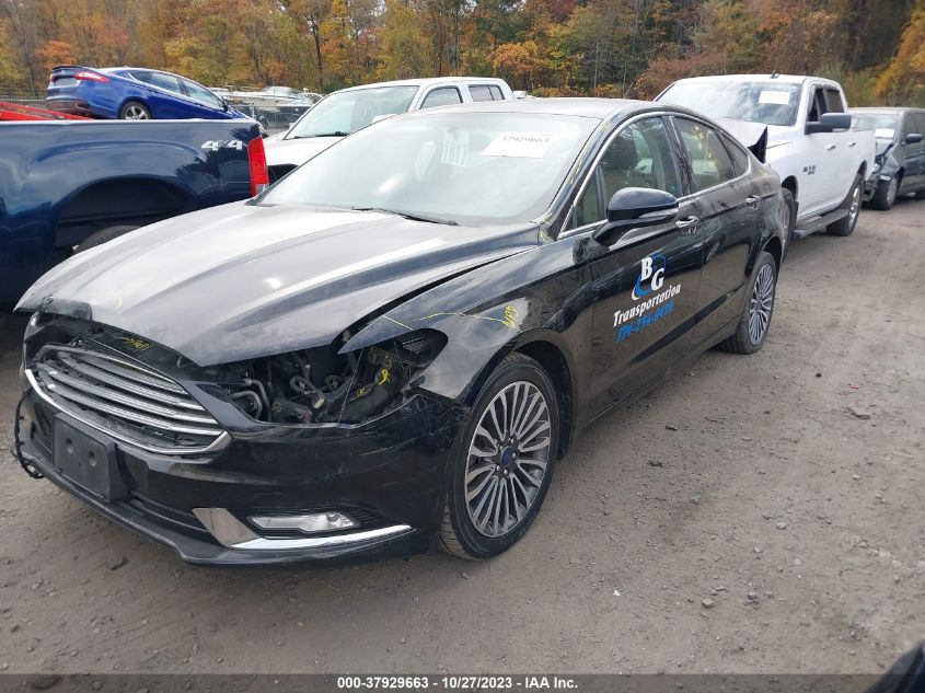 2017 FORD FUSION SE - 3FA6P0T9XHR345618