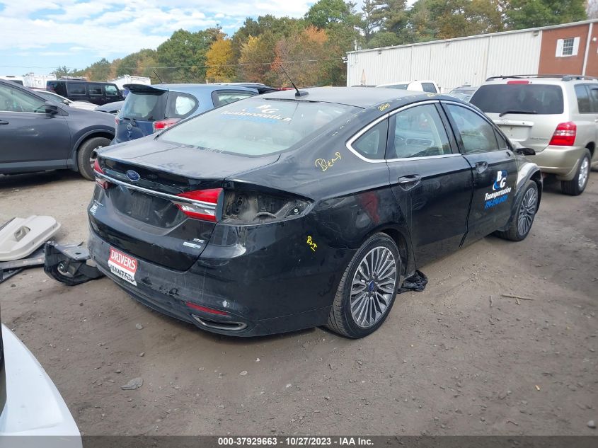 2017 FORD FUSION SE - 3FA6P0T9XHR345618