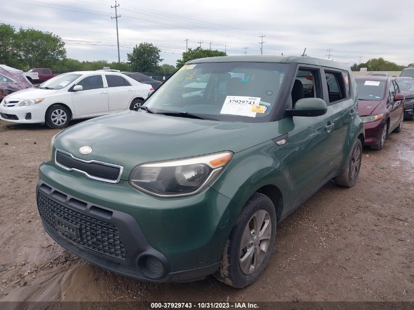 2014 KIA SOUL BASE - KNDJN2A2XE7008221