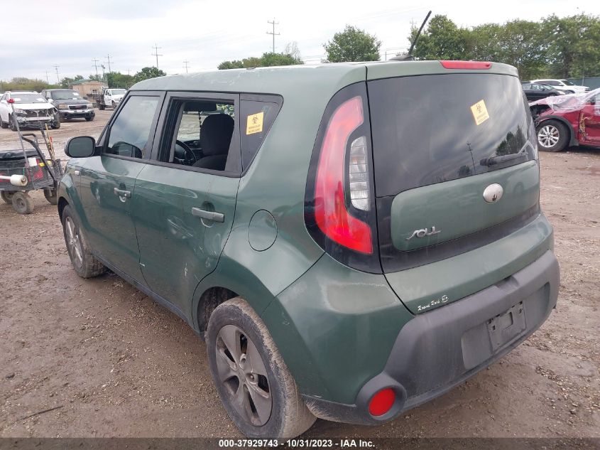 2014 KIA SOUL BASE - KNDJN2A2XE7008221