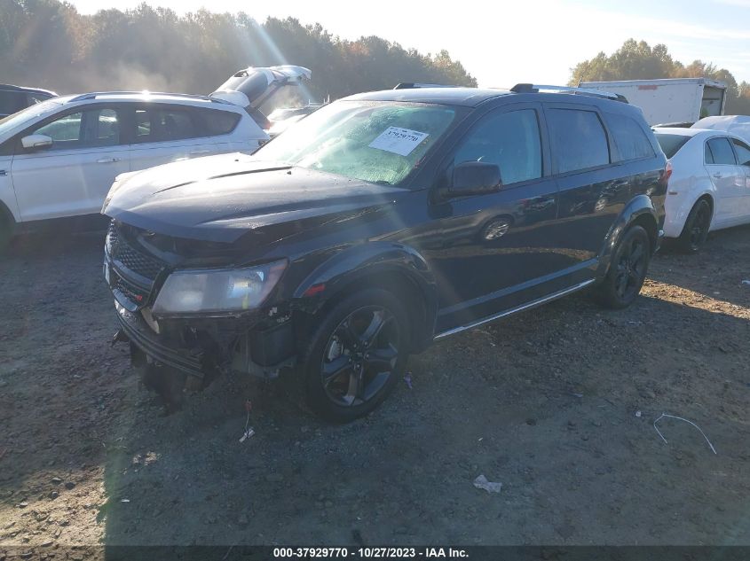 VIN 3C4PDDGG6JT387607 2018 DODGE JOURNEY CROSSROAD