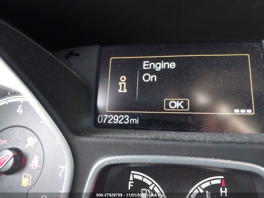 2017 FORD FOCUS ST - 1FADP3L99HL235778
