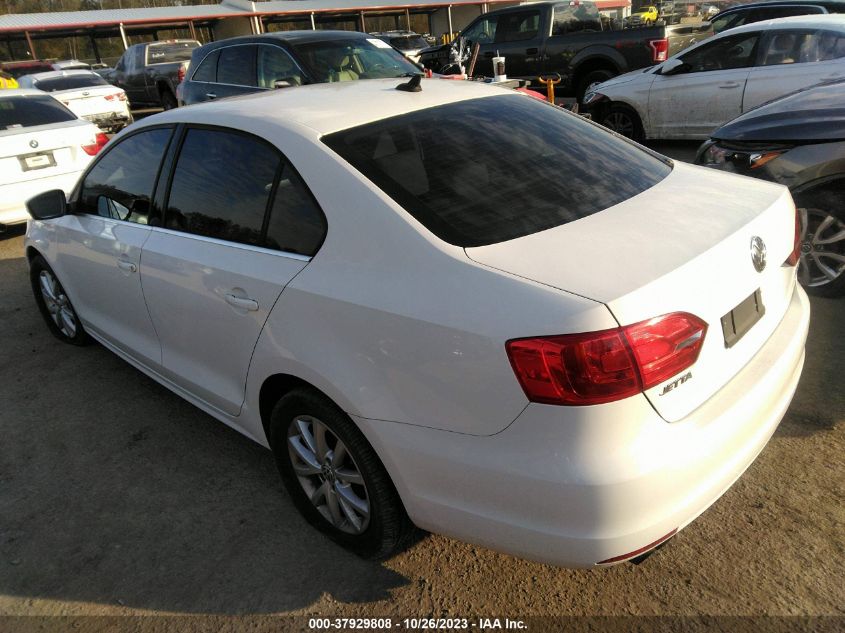 2013 VOLKSWAGEN JETTA SEDAN SE W/CONVENIENCE/SUNROOF 3VWDP7AJ0DM358003