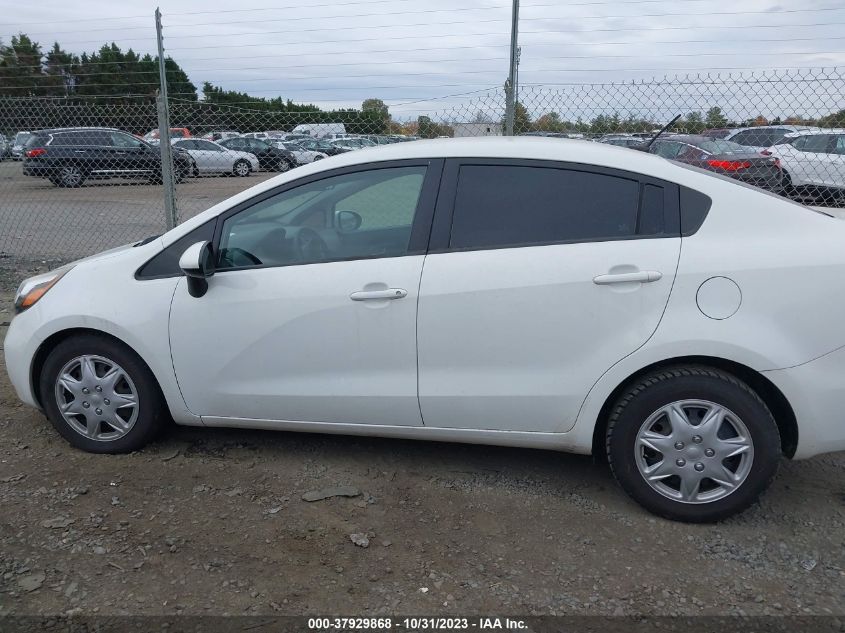 2014 KIA RIO LX - KNADM4A33E6370172