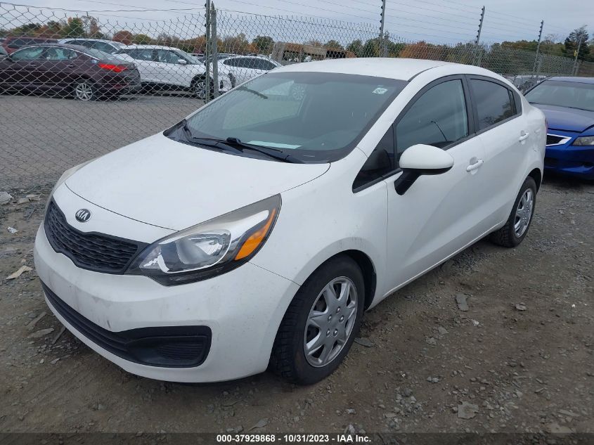 2014 KIA RIO LX - KNADM4A33E6370172