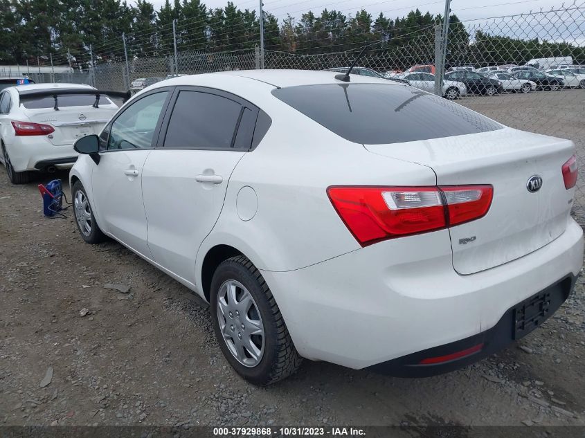 2014 KIA RIO LX - KNADM4A33E6370172