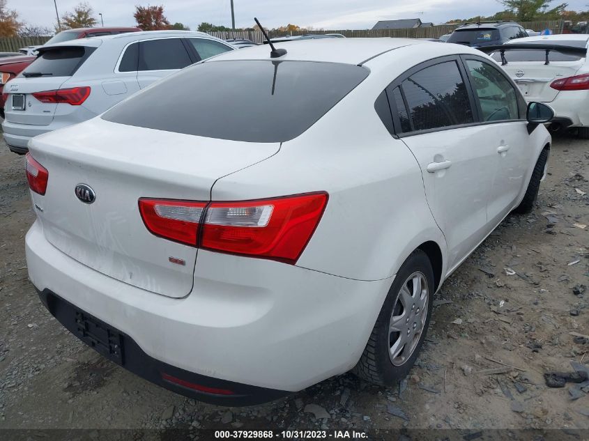2014 KIA RIO LX - KNADM4A33E6370172