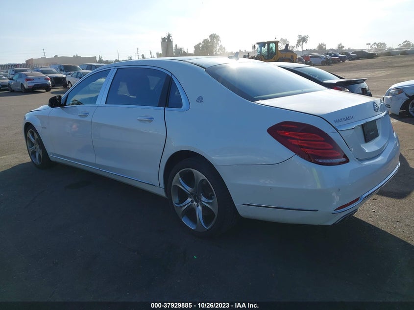 VIN WDDUX8FB0HA330267 2017 MERCEDES-BENZ S-CLASS MAYBACH S 550