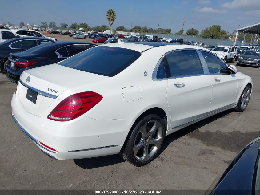2017 MERCEDES-BENZ MAYBACH S 550 4MATIC WDDUX8FB0HA330267