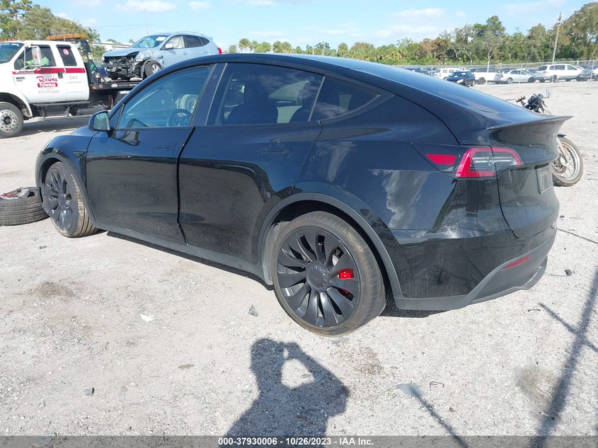VIN 7SAYGDEF1PF647850 2023 TESLA MODEL Y