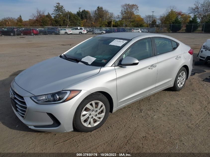 VIN 5NPD74LF3JH288766 2018 HYUNDAI ELANTRA SE