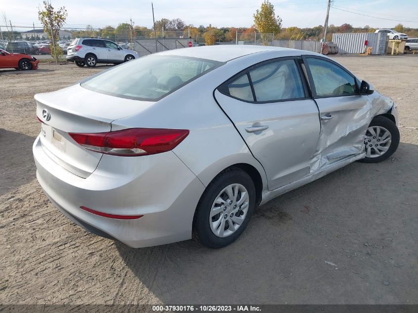 VIN 5NPD74LF3JH288766 2018 HYUNDAI ELANTRA SE