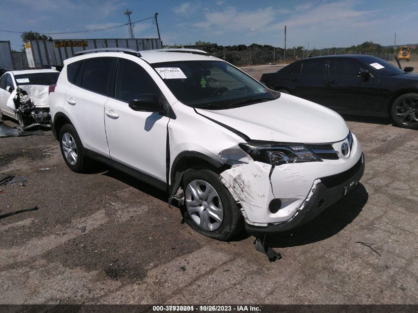 2014 TOYOTA RAV4 LE - JTMBFREV5E5029343