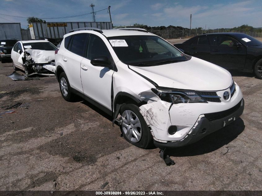 2014 TOYOTA RAV4 LE - JTMBFREV5E5029343