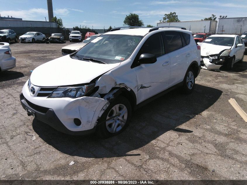 2014 TOYOTA RAV4 LE - JTMBFREV5E5029343