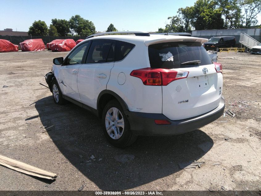 2014 TOYOTA RAV4 LE - JTMBFREV5E5029343