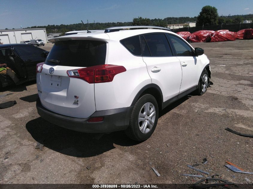 2014 TOYOTA RAV4 LE - JTMBFREV5E5029343