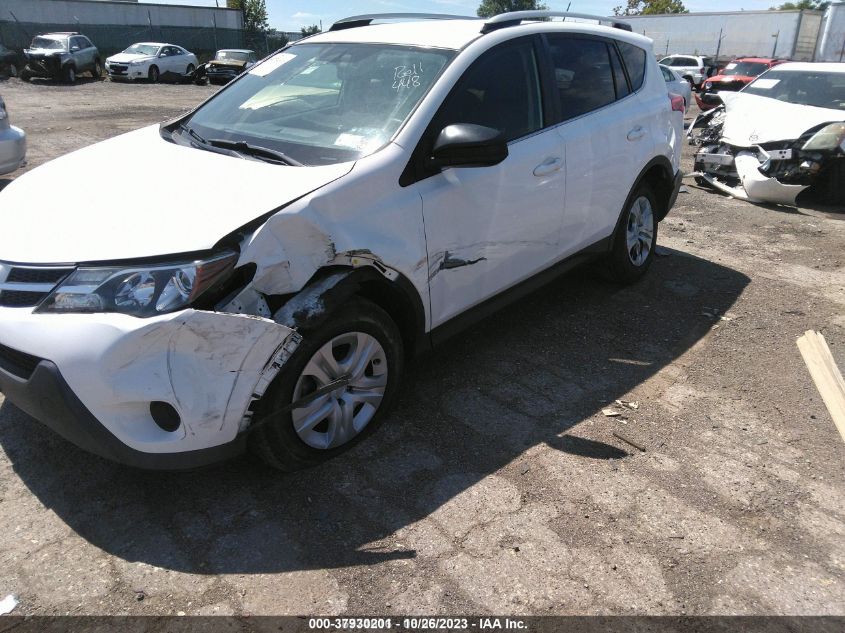 2014 TOYOTA RAV4 LE - JTMBFREV5E5029343