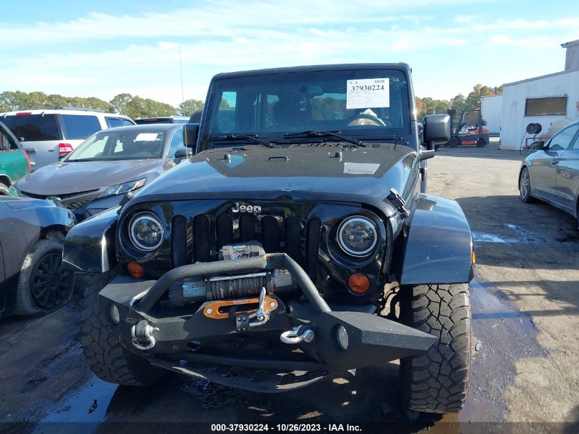 2013 JEEP WRANGLER UNLIMITED SAHARA - 1C4BJWEGXDL629526