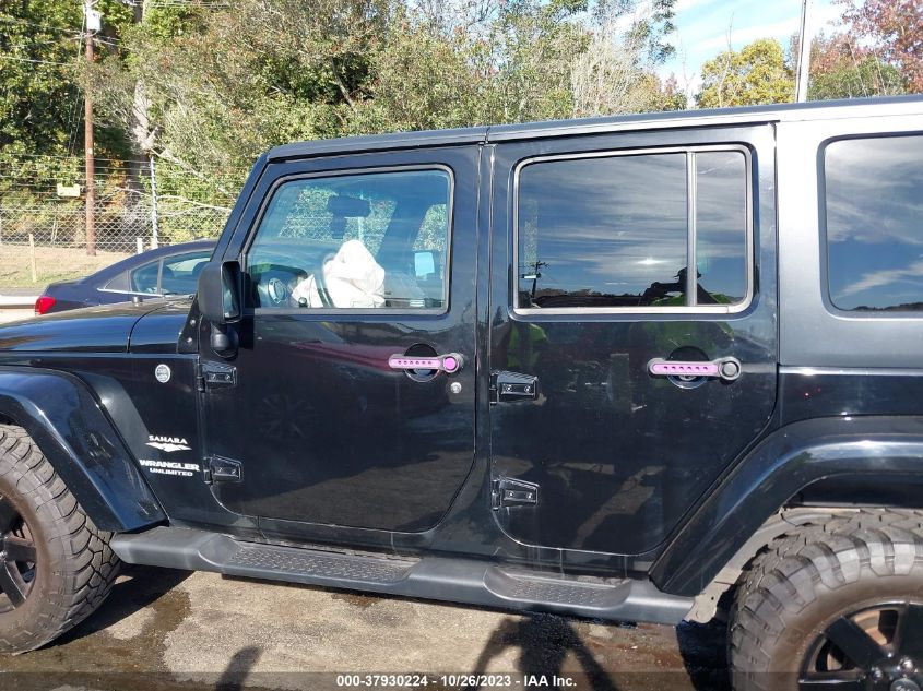 2013 JEEP WRANGLER UNLIMITED SAHARA - 1C4BJWEGXDL629526