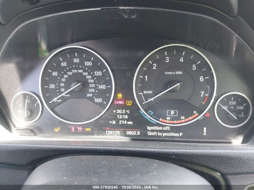2013 BMW 328I - WBA3C1G59DNR48950