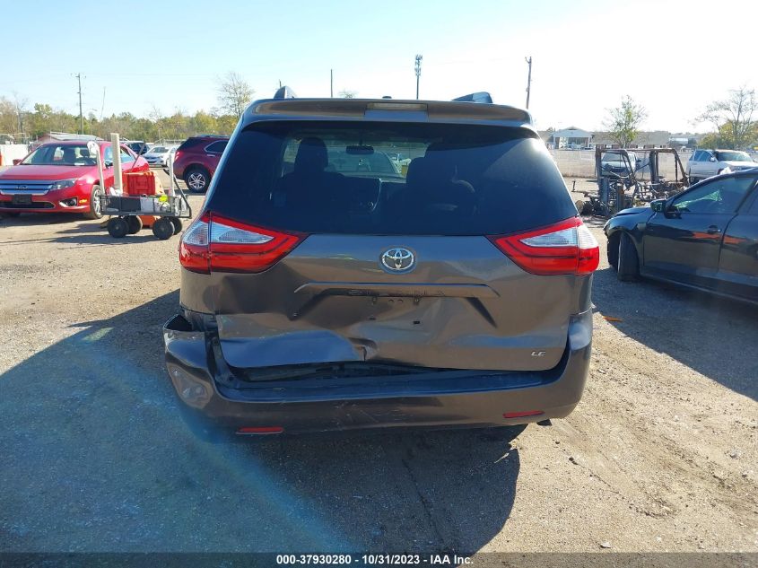 2015 TOYOTA SIENNA LE - 5TDKK3DC7FS610637