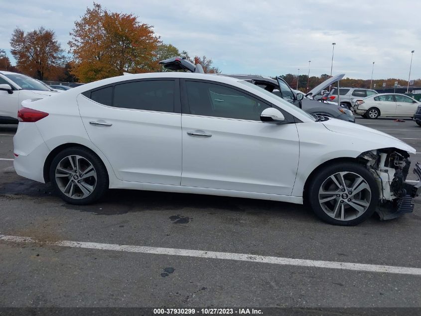 2017 HYUNDAI ELANTRA SE/VALUE/LIMITED - KMHD84LF3HU087197